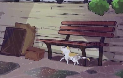 【微动漫】雨声里的温度